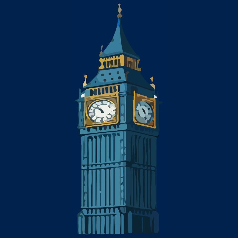 Big Ben at night