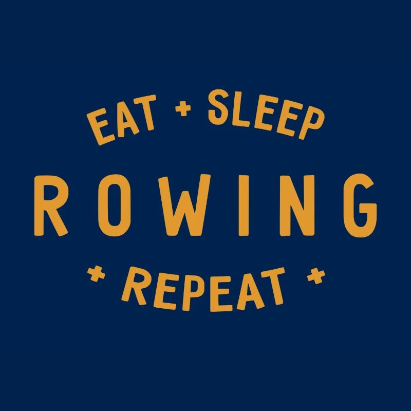 Manger dormir ramer Répéter - Aviron - Rameurs