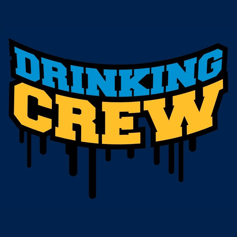 Drinking Crew Graffiti