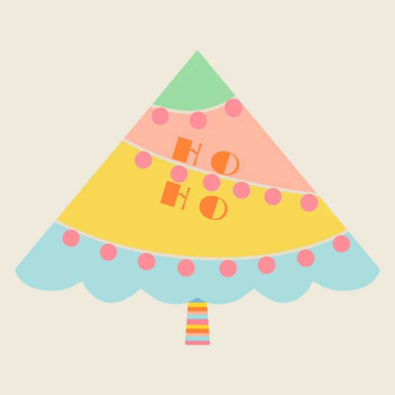 Fröhlicher Weihnachtsbaum
