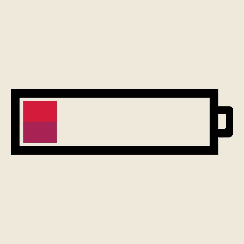 Leere Batterie