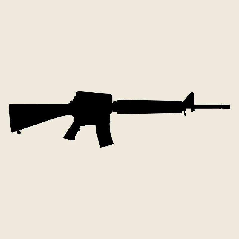 Vector Gun Silhouette