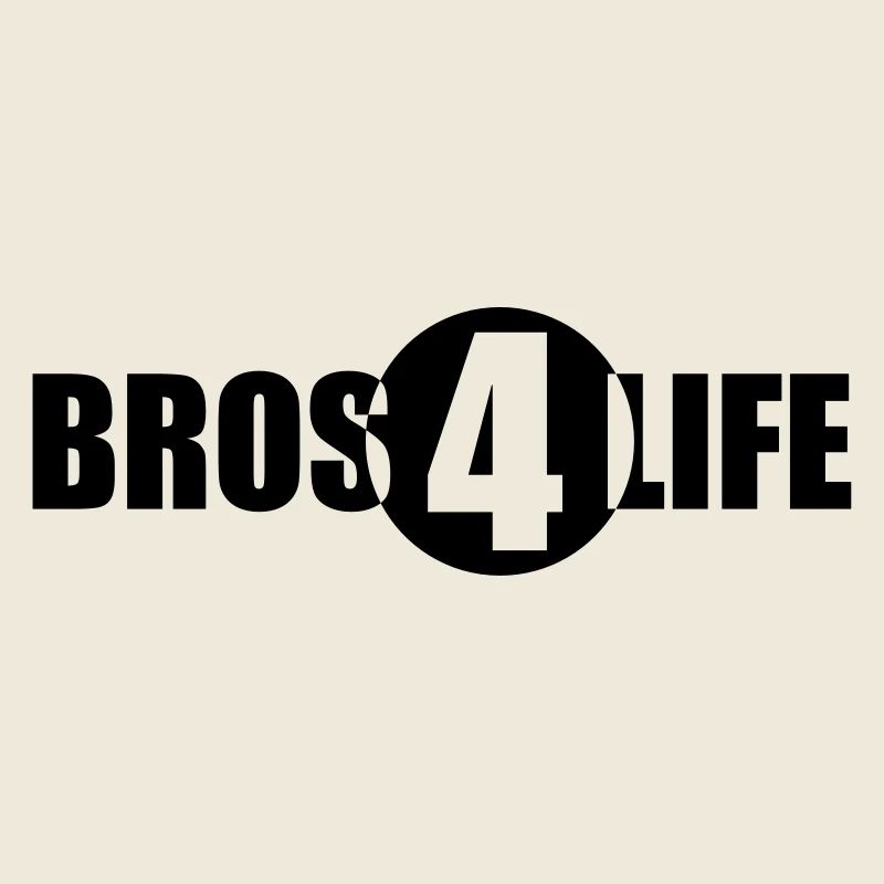 Bros 4 Life Logo Design