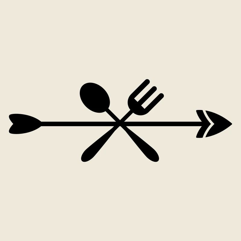 Icône cuisiner et manger