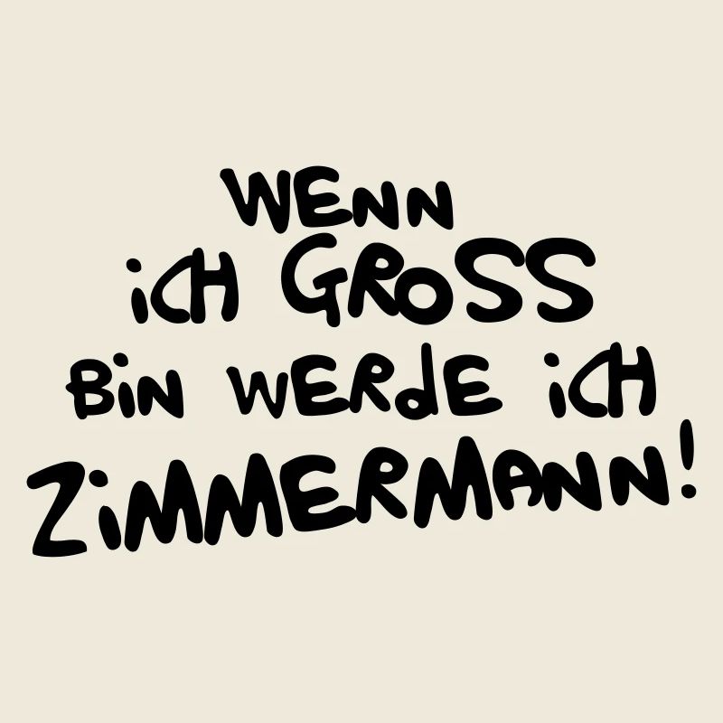 Ich werde Zimmermann
