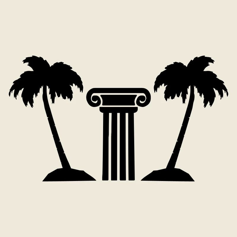 Colonne de palmier