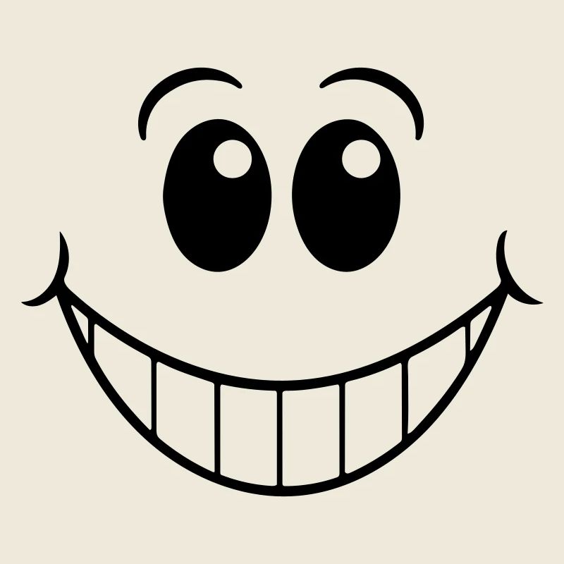 visage souriant