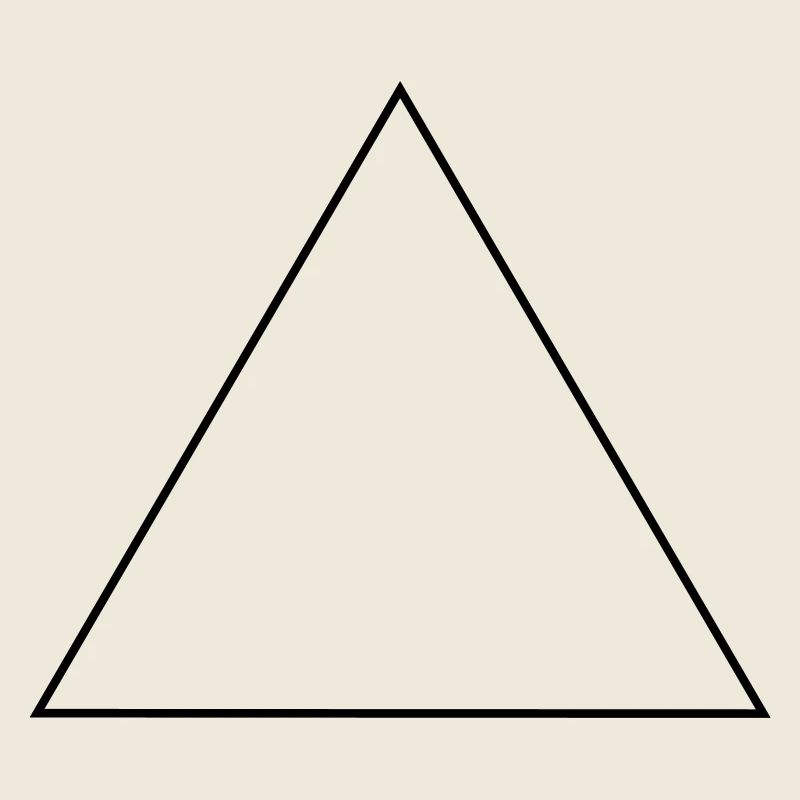 Triangle / / isosceles equilateral / / frame