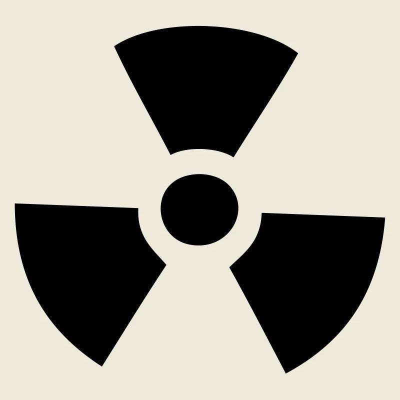 nuclear radioactive atomic symbol
