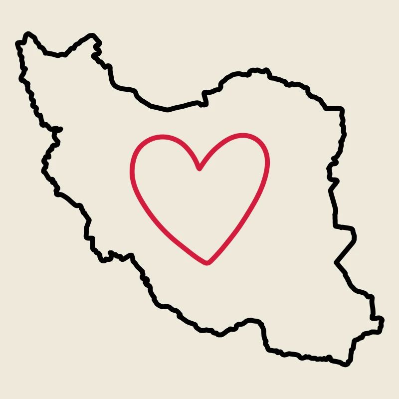 Iran Persien Liebe Herz