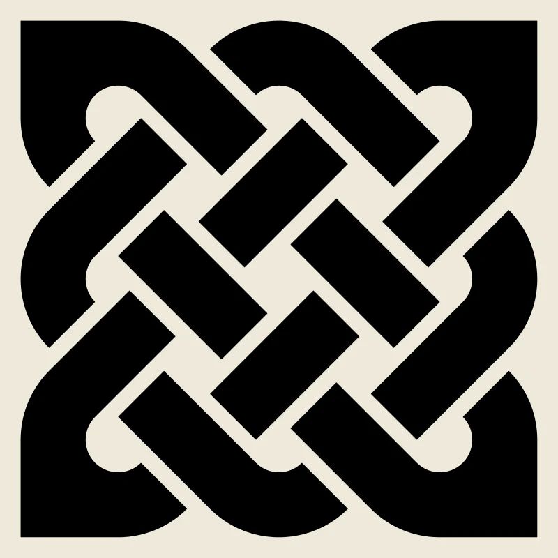 Celtic Square Knot - solid