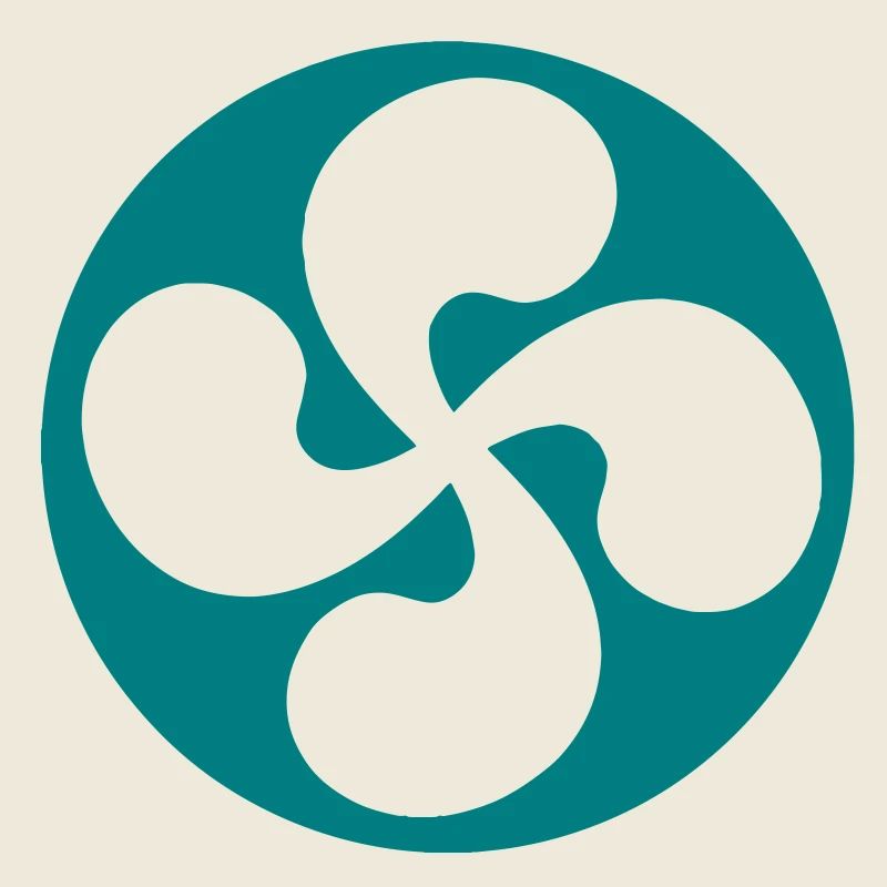 Croix basque extrudé