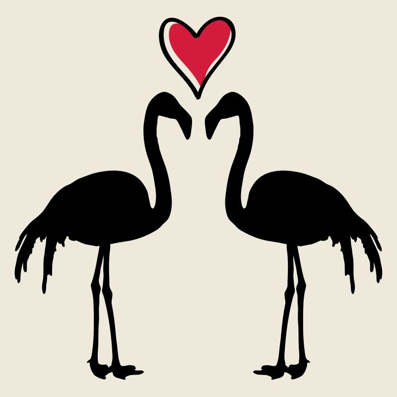 flamingo couple