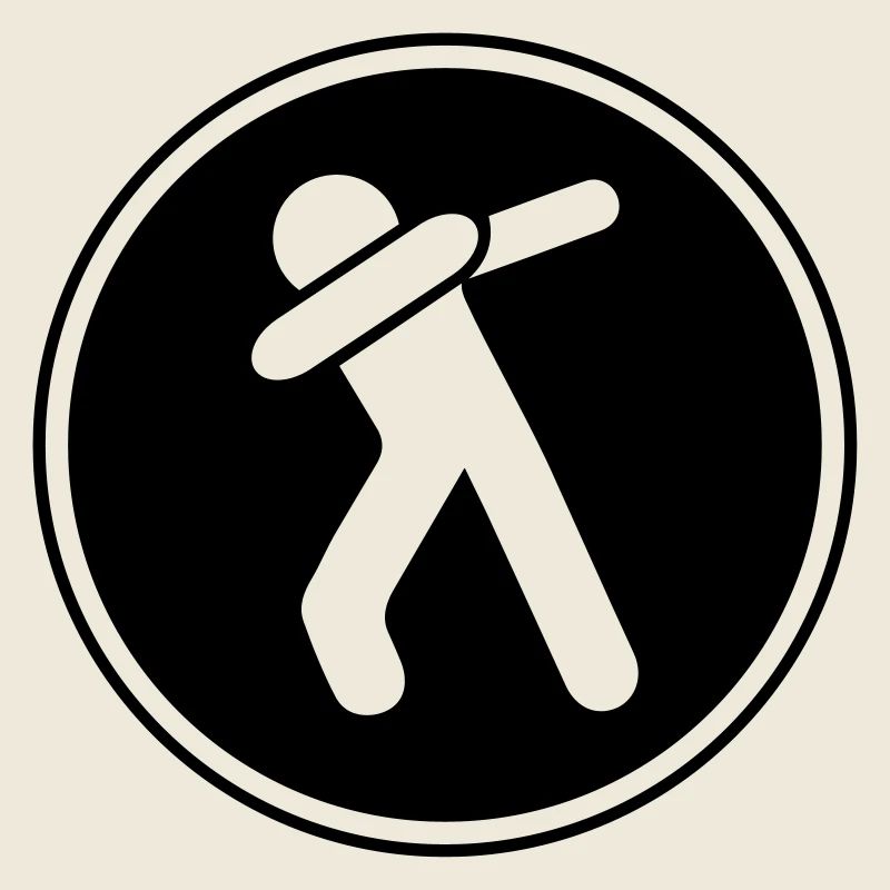 dabbing man icon