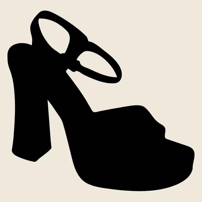 Vector highheels Silhouette