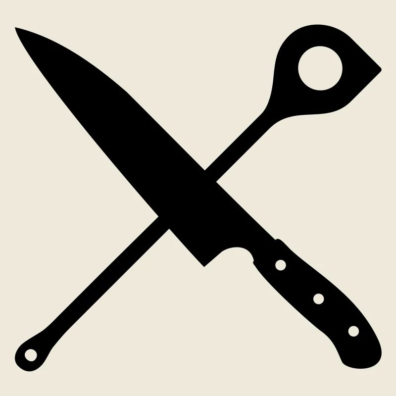 Knife & Wooden Spoon
