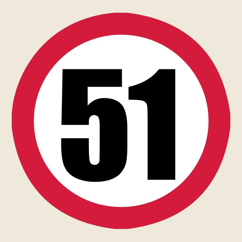 Panneau de limitation 51