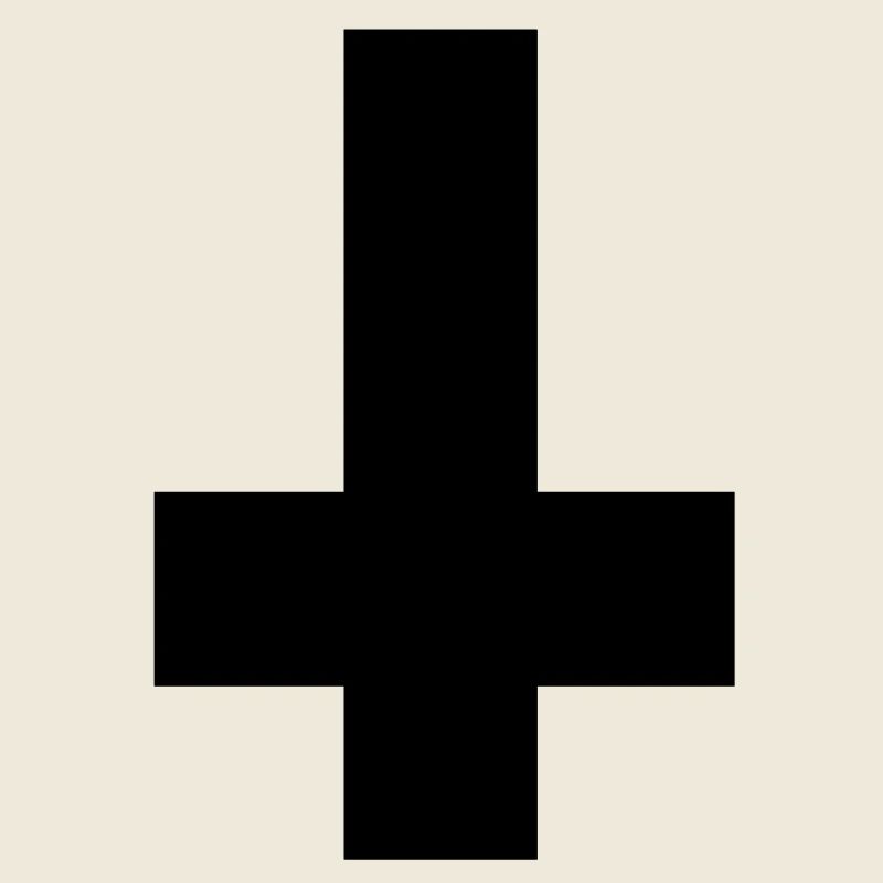cross upside down