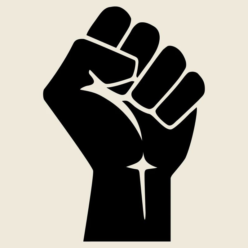 Raised Fist Logo (Vector)