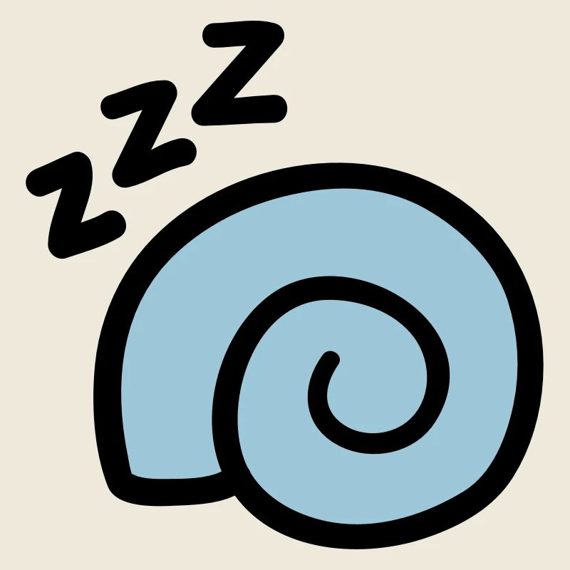 Sleeping snail