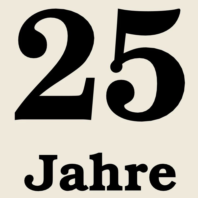 25 . Geburtstag