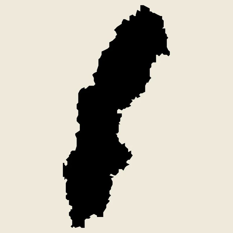 sweden map