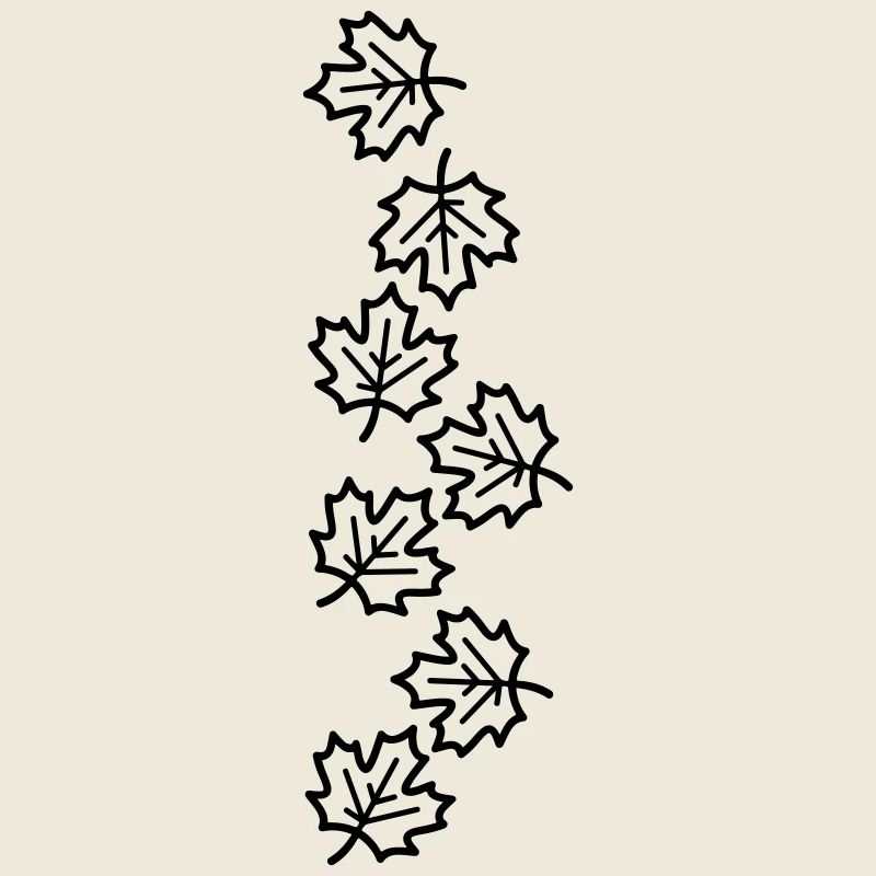 Maple Leaf Leaves Autumn Icon