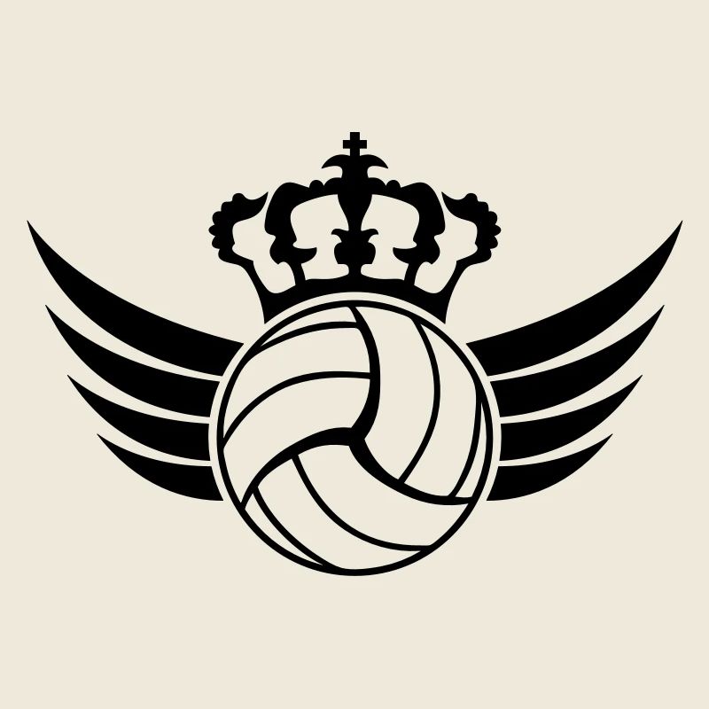 Volleyball Blazon Design