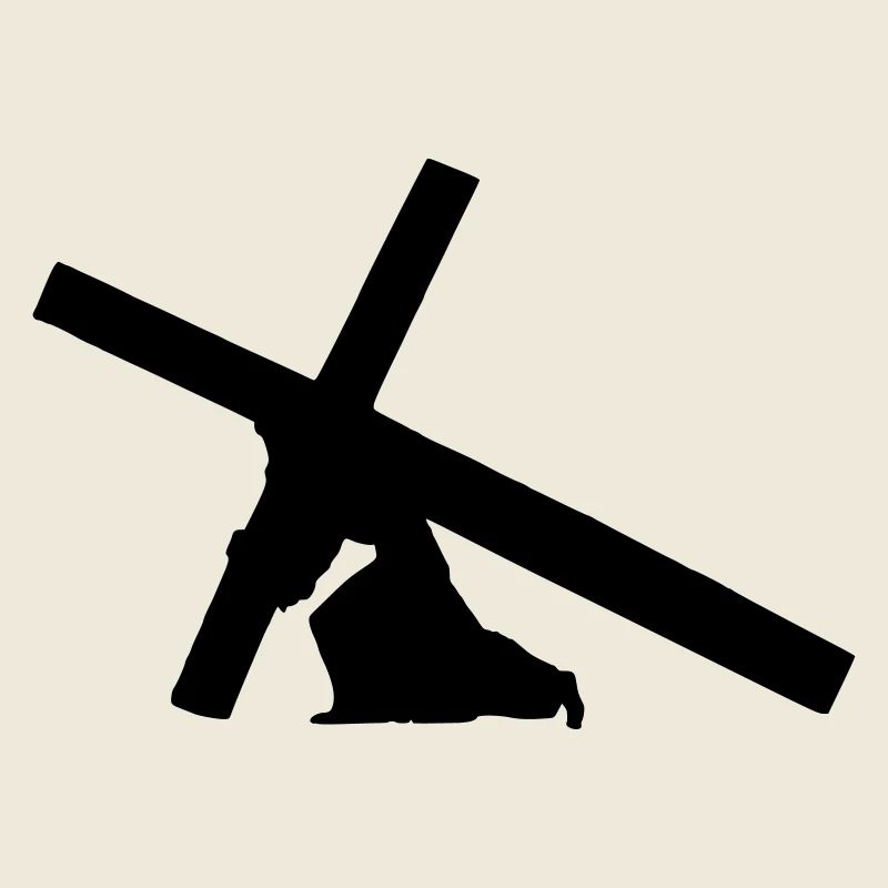 jesus carrying cross 1c