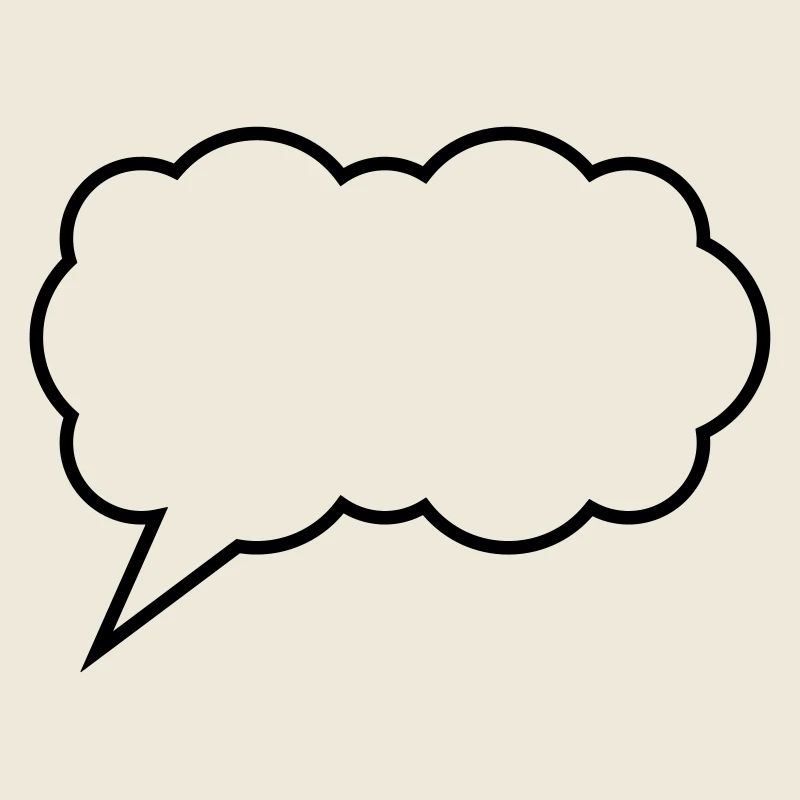 sprechblase cloud