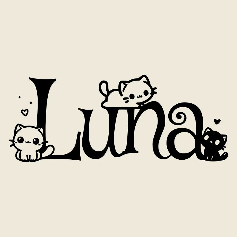 Luna Nom Prénom Chaton Nom