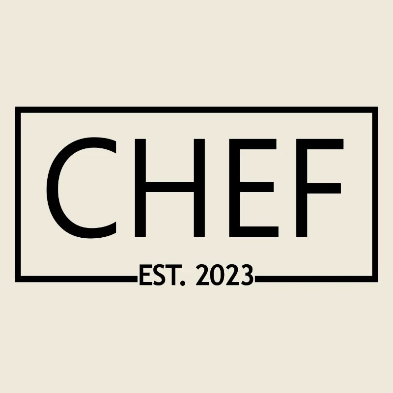 Chef Est. 2023 Graduated Chef Culinary Art Student