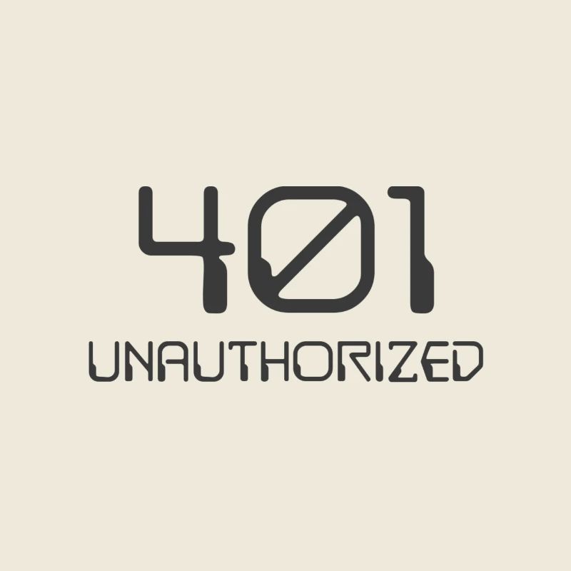 401- unauthorized dark