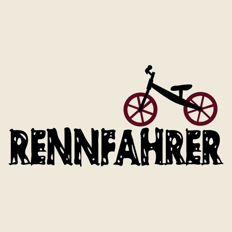 Laufrad Rennfahrer