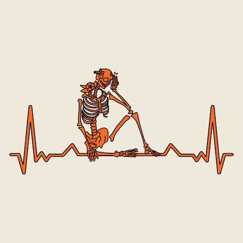 Herzfrequenz vom Skelett