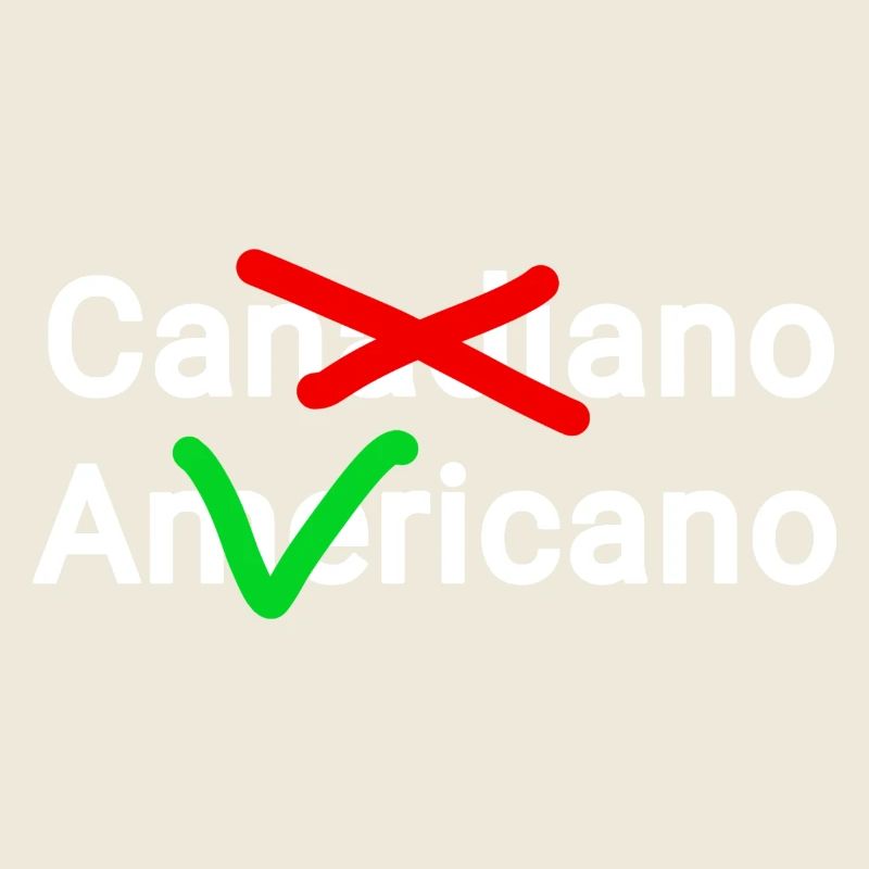 Amerikano only