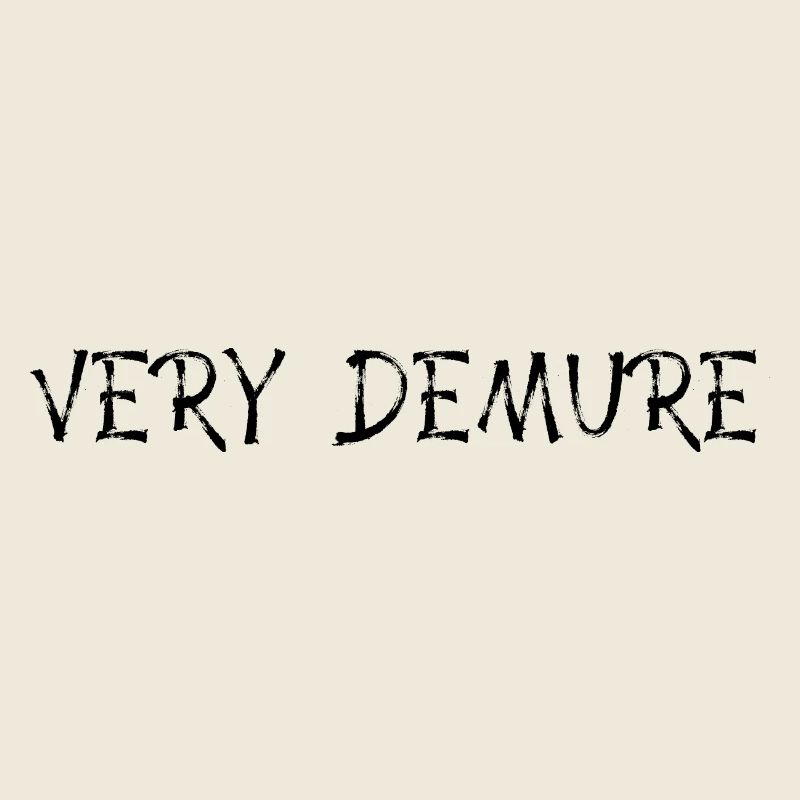 VERY DEMURE CLEAN Logo