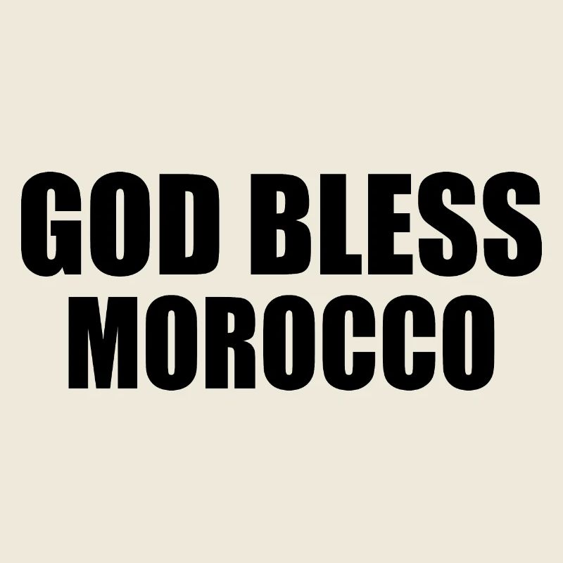 God bless morocco