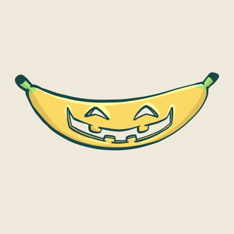 Halloween Banana (without text)