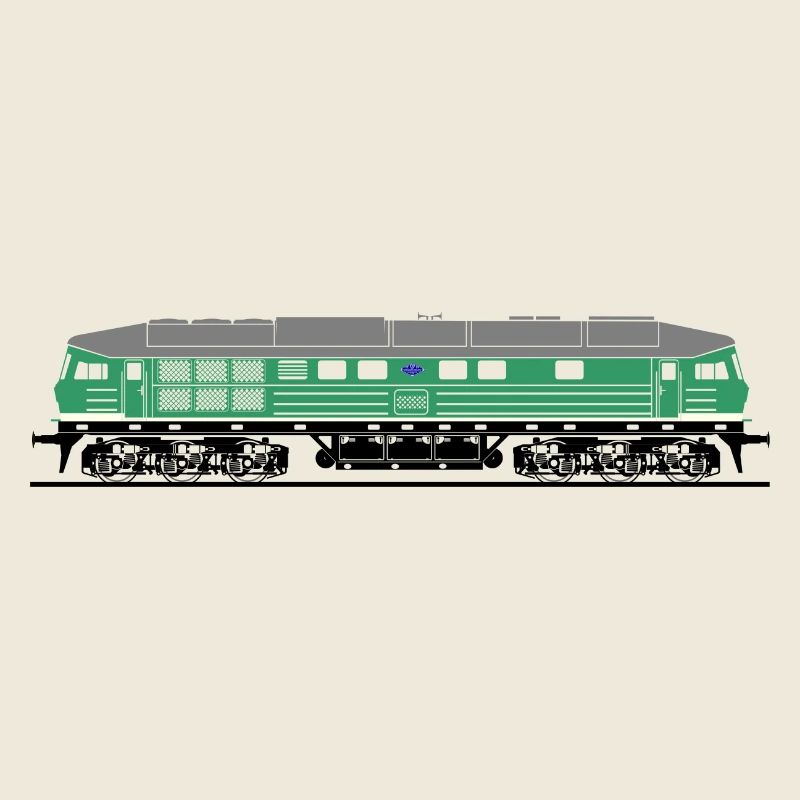 BR 130 côté vert IC inter inter intercity Wismut