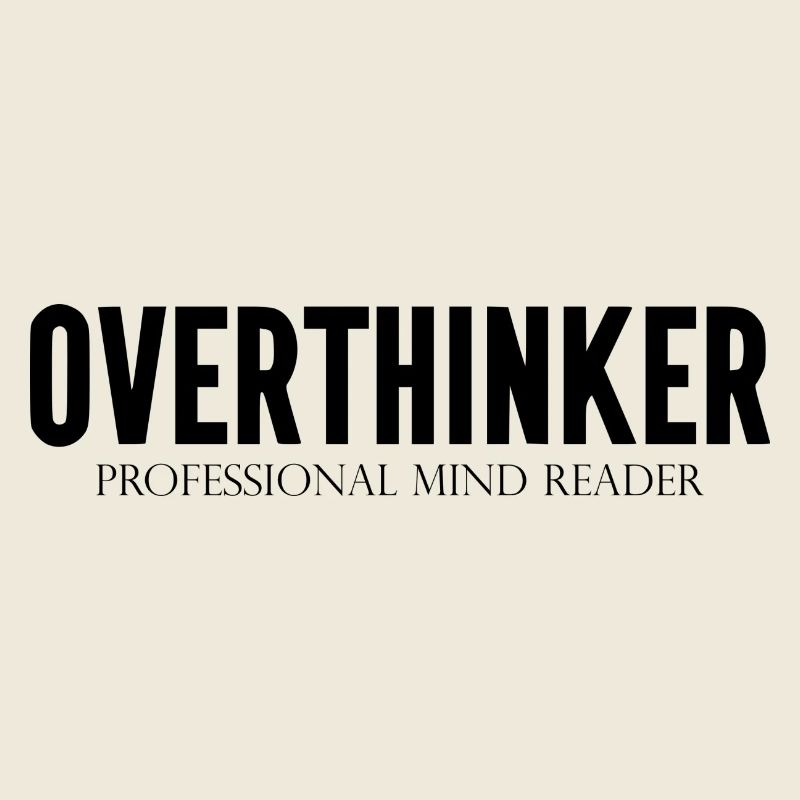 DZ00015 Overthinker Lecteur d’ professionnel