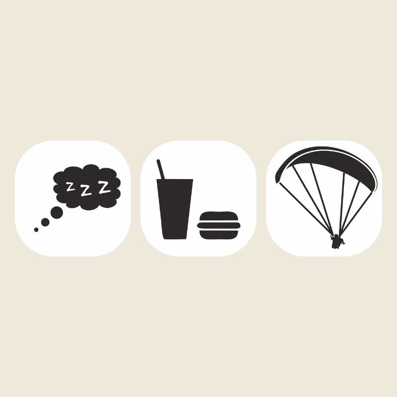 eatsleepparagliding weiß