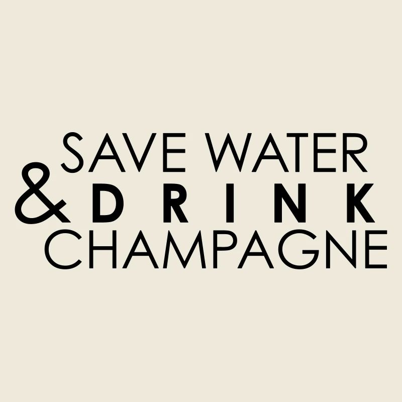 Save water drink