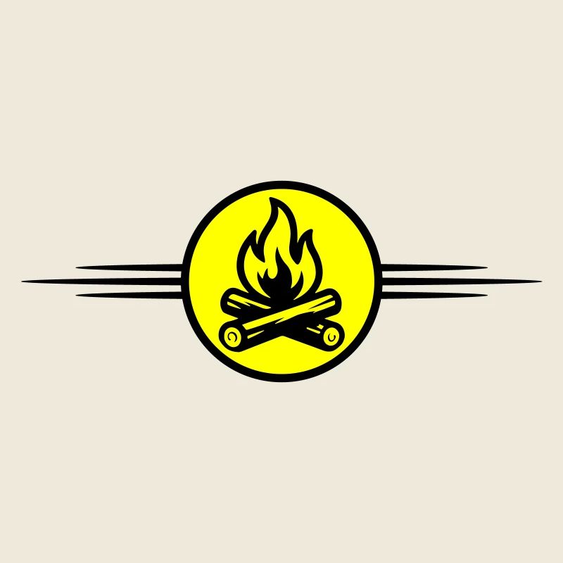 Feuer Lagerfeuer Symbol