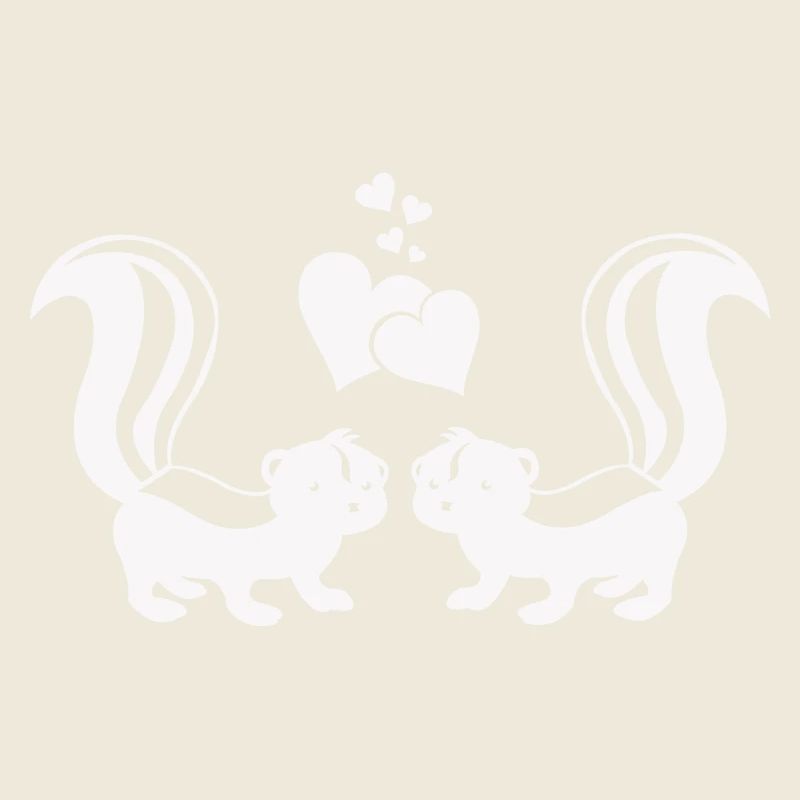 Moufettes amoureuses