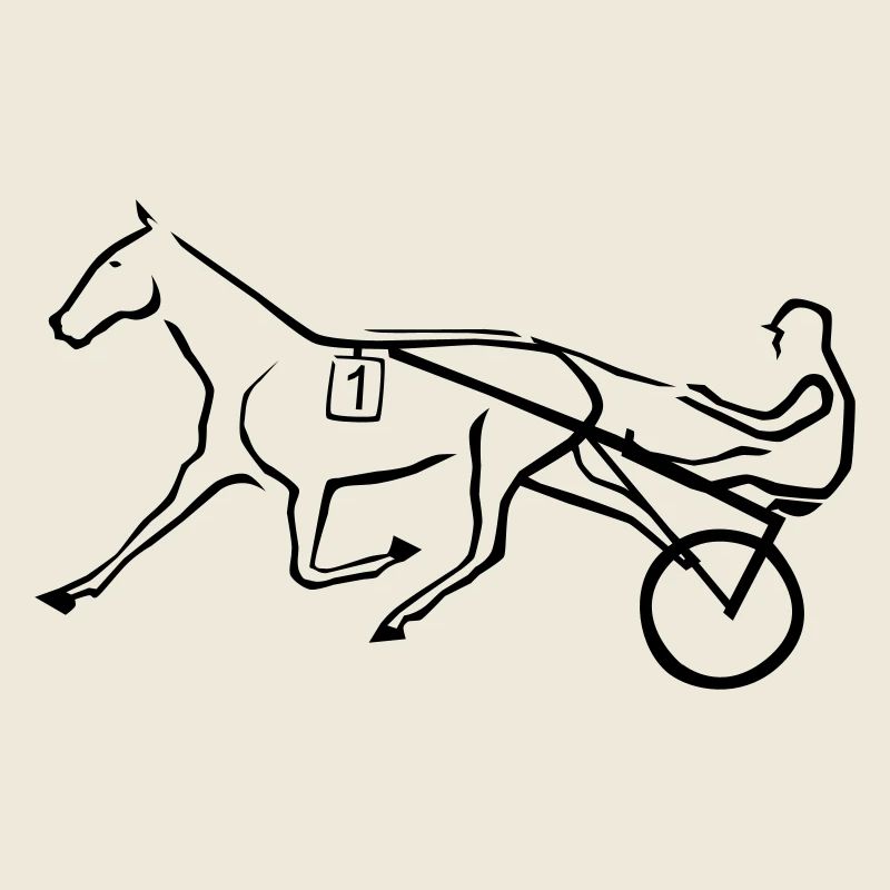 Trotting horse