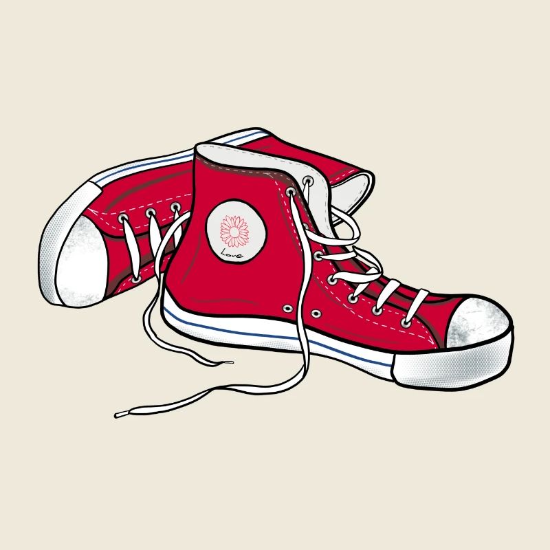 Chucks red