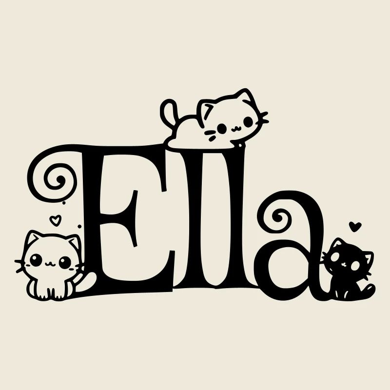 Ella nom Prénom Nom du chaton