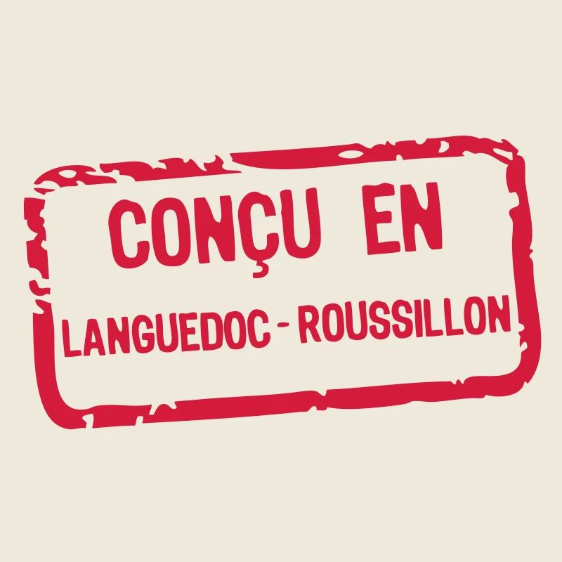 designed label Languedoc Roussillon