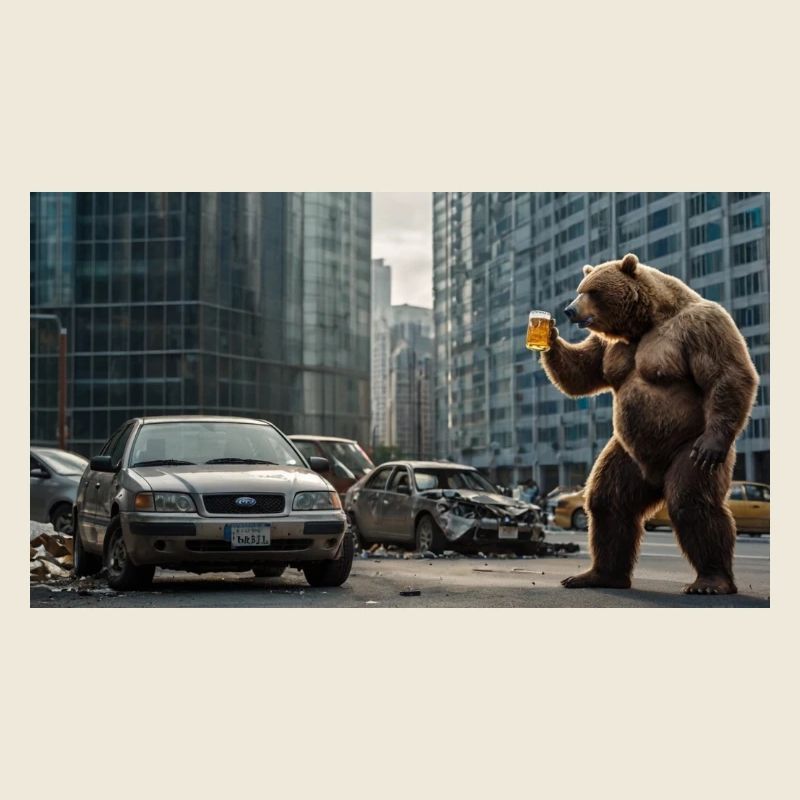 Bär Apokalypse Bier